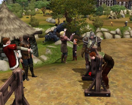 Sims Medieval, The - Конкурс «Я - Король» Мой "веселый" распорядок дня